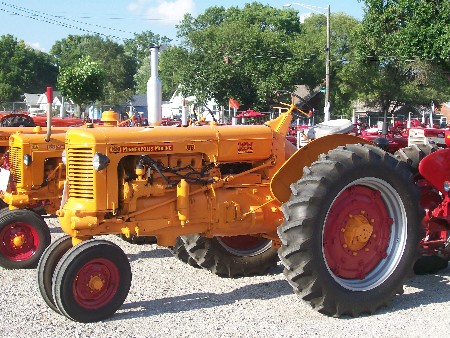 Antique tractors at Indiana State Fair