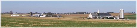 Farms in eastern Lancaster County
