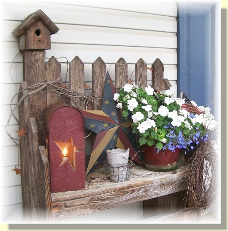 Caldwell Porch Display