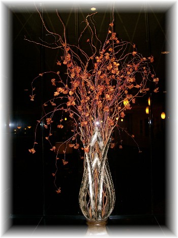 Decorative flower vase photo
