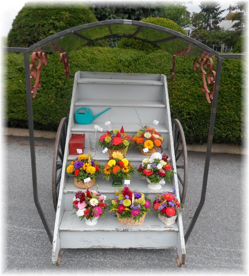 Flower cart 8/29/13