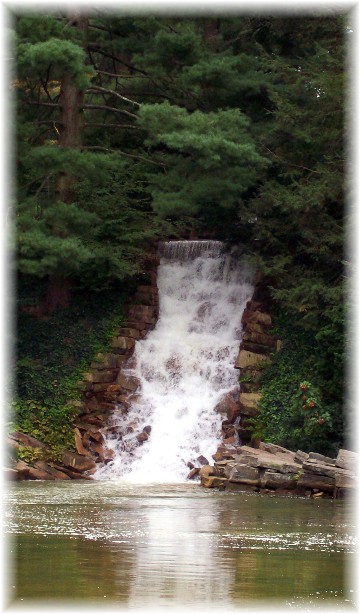 Waterfall at Longwood Gardens