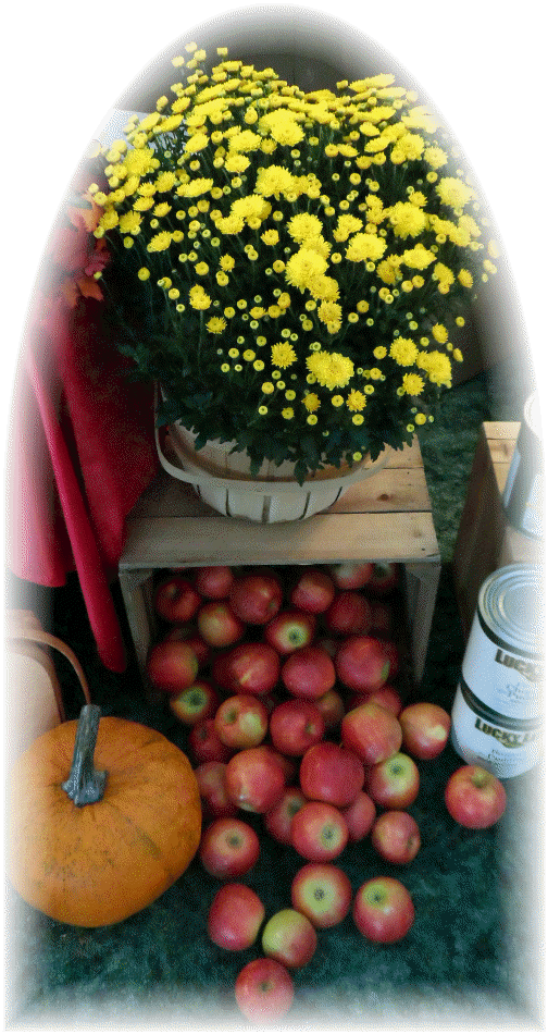 Apple Harvest fesitival display