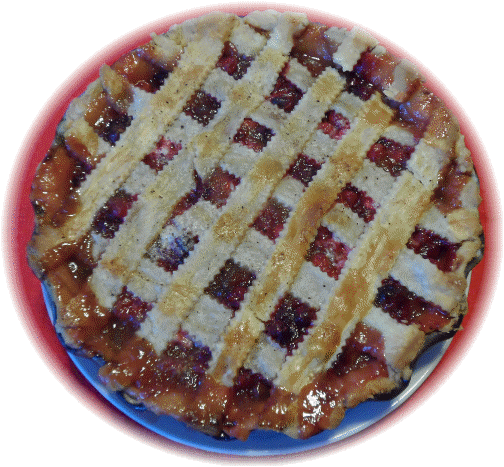Cherry pie  for Christmas dinner!