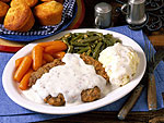 Cracker Barrel country fried steak