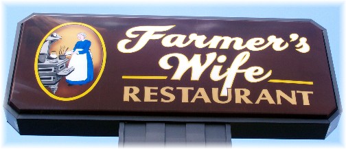 Farmer's Wife restaurant Ono, PA