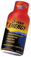Five hour energy drink