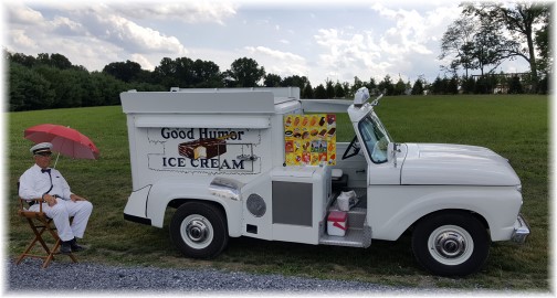 Good Humor restored ice cream truck