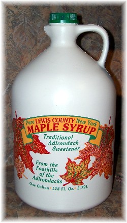 Maple syrup from Lewis County NY