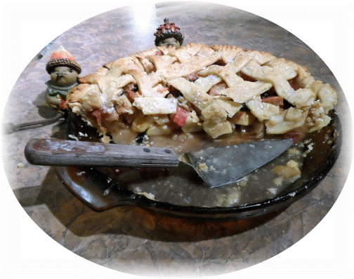 Stawberry-rhubarb pie