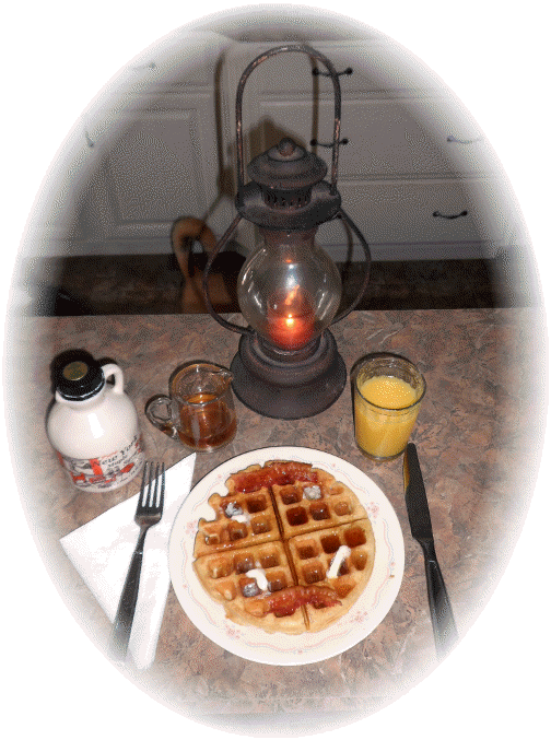 Waffle breakfast 3/26/13