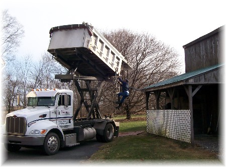 2009 coal delivery to Weber's home