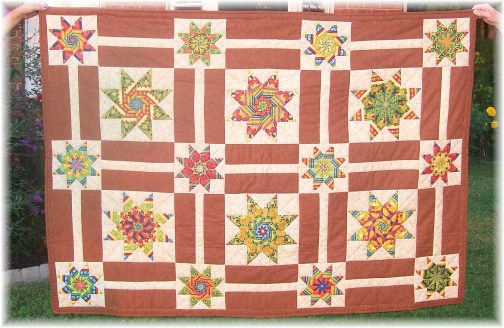 Sister quilt made by Marsha Neizmik