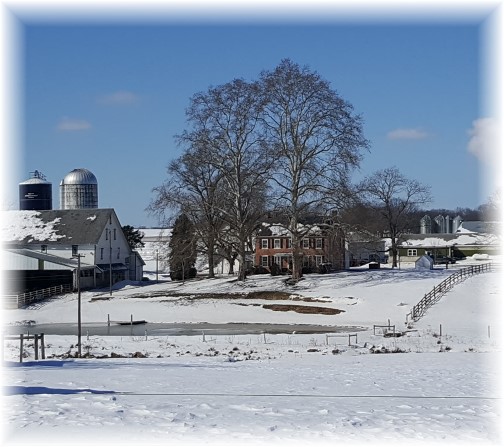 Beatty's Turnpike Road farm 2/14/16 (Click to enlarge)
