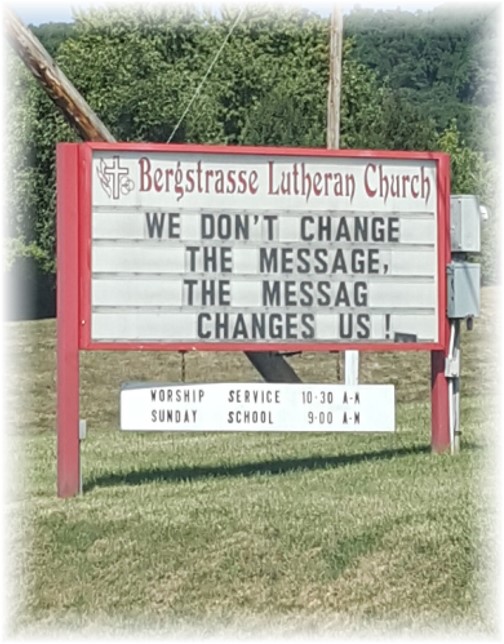 Church sign 9/7/16