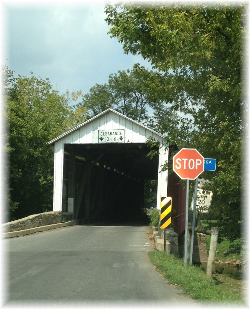 Bitzer's Mill Covered Bridge 8/21/14