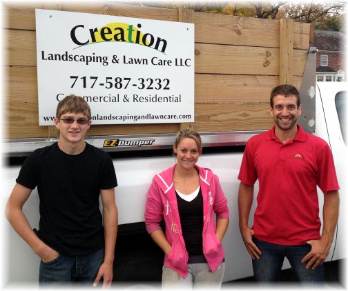 Creation Landscaping team 10/29/14