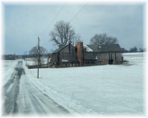 Meadow Spring Road farm, Lancaster County, PA 2/19/15