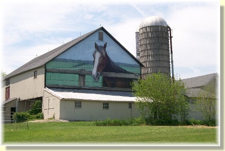Horse barn on E-town Road Lancaster County PA