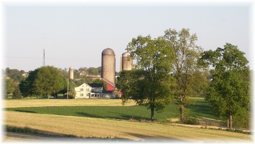 Hossler Road farm in Lancaster County PA 5/5/11