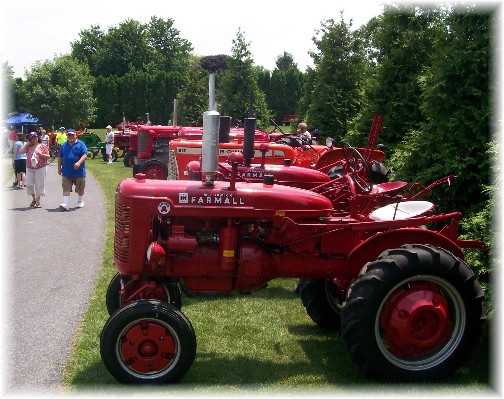 Tractors at Intercourse Heritage Days 2011