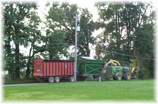 Kraybill church road harvest equipment  9/20/11