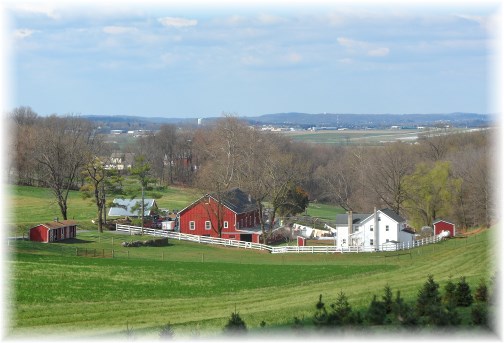 Lancaster County farm scene 4/13/13