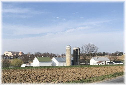 Lancaster County farm scene 4/12/18 (Click to enlarge)