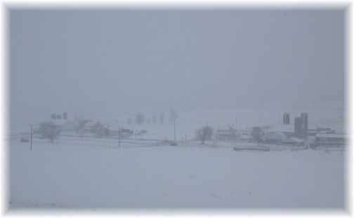 Lancaster County winter scene 3/1/15