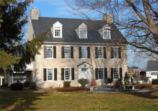 Lancaster County stone farmhouse