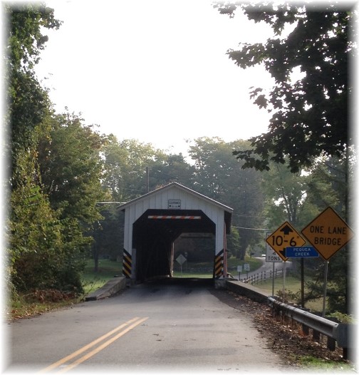 Lime Valley covered bridge, Lancaster County, PA 10/2/14