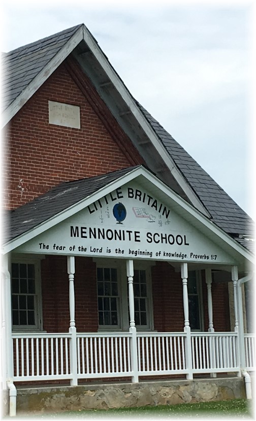 Little Britain Mennonite School 6/4/17