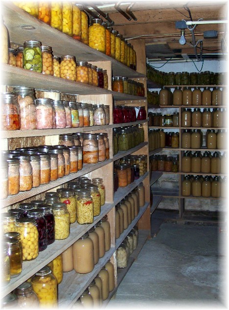 Colorful pantry