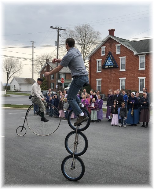 Demonstration at Martin Bike Shop 4/12/18