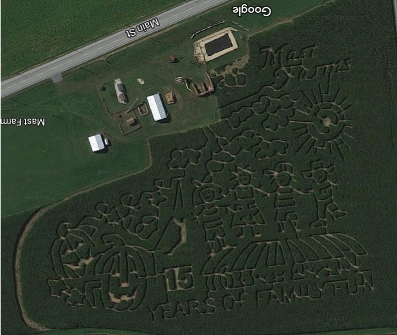 Top 92+ Images mast farms corn maze photos Updated