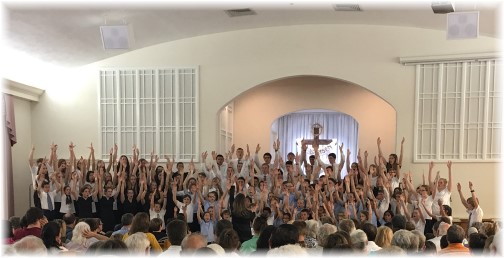 Mennonite Children's Choir of Lancaster 4/30/17 (Click to enlarge)