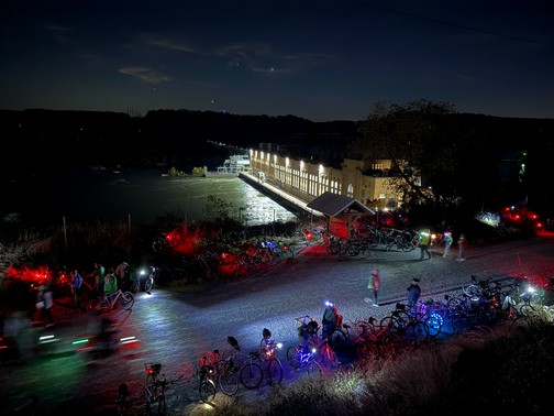 Moonlight trail ride