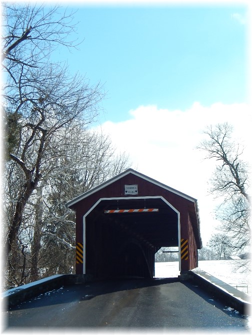 Pinetown Covered Bridge, Lancaster County PA 2/18/18