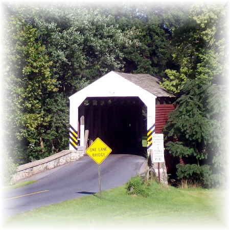 Schenks Mill Covered Bridge, Lancaster County, PA