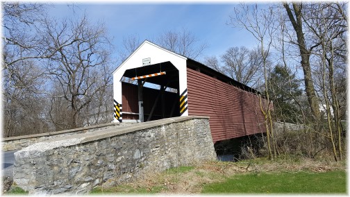 Shenck's Mill Covered Bridge 4/5/17 (Click to enlarge)