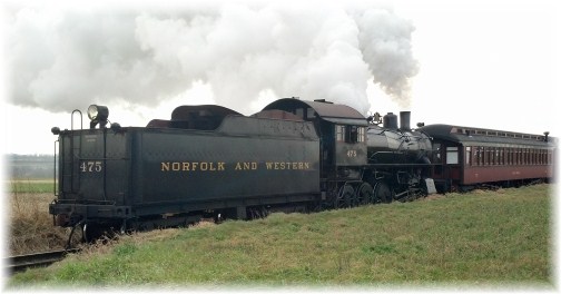 Strasburg Railroad train 12/28/12