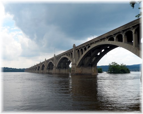 Veterans Memorial Bridge, Columbia, PA 6/30/13