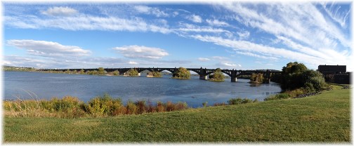 Veterans Memorial Bridge over Susquehanna River 10/4/14