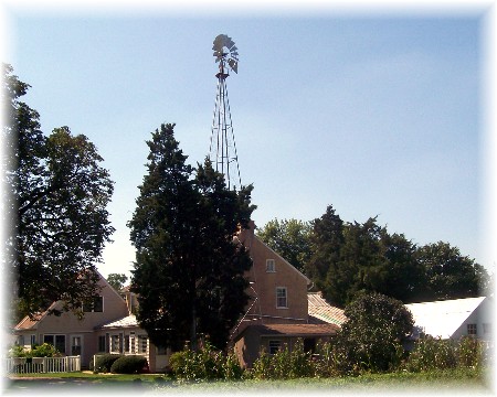 Windmill on Lancaster County farm 9/3/09