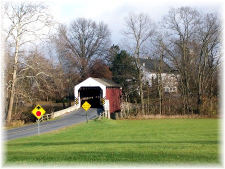 Schenck's Mill Covered Bridge in Lancaster County PA