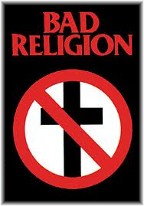 Bad religion t-shirt mocking cross