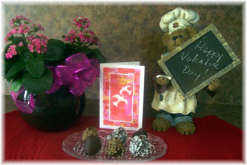 Valentine's Day arrangement 2012