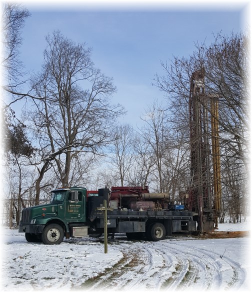 Well drilling 1/9/17
