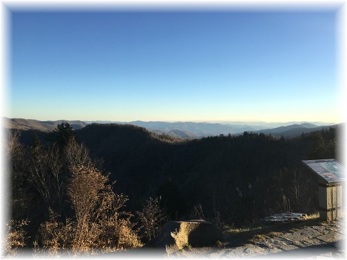 Smoky Mountain view 11/22/16