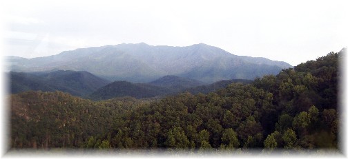 Smoky Mountain view 8/5/11